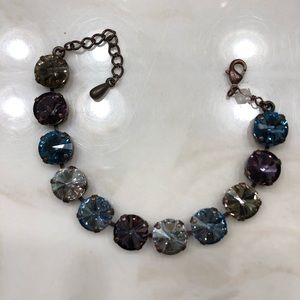 Handmade Swarovski crystal bracelet